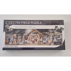 LANG 750 Piece Nativity Puzzle Christmas Religious The Lord Is My Shepherd‎ New